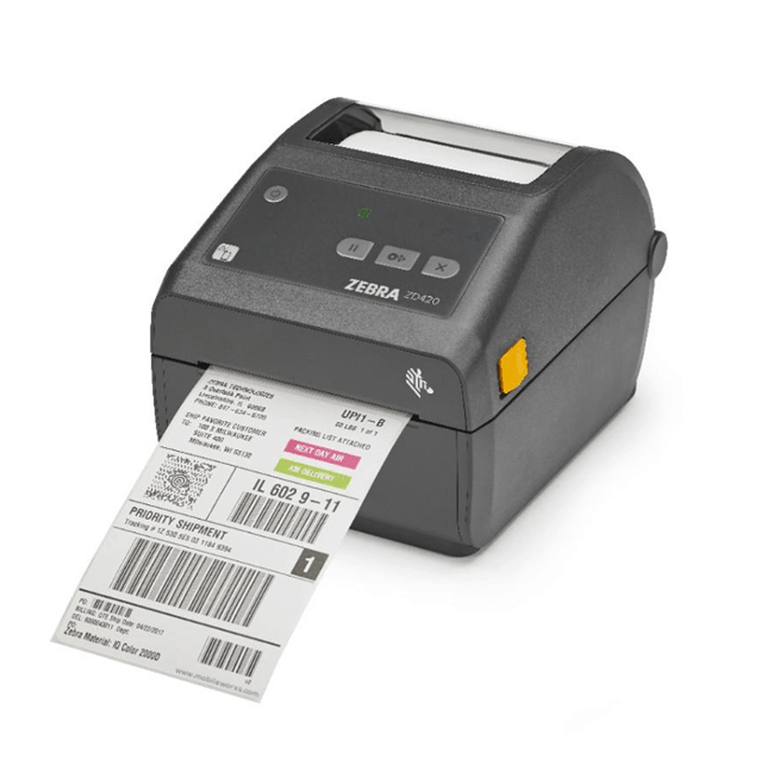 Zebra ZD420 Printer (ZD4AH42-C01W01EZ) — OMNIQ Barcodes